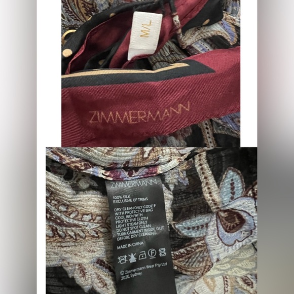 Zimmermann Ladybeetle Lantern Mini Dress - Picture 14 of 16